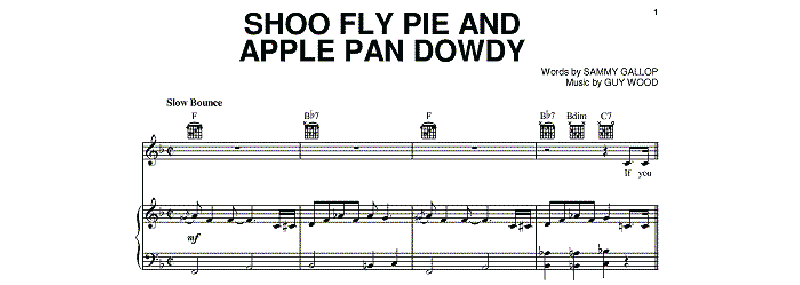 Shoo fly pie and apple pan&nbsp;dowdy