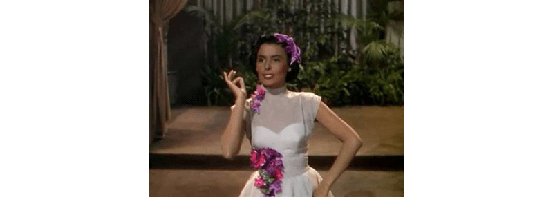 The lady is a&nbsp;tramp