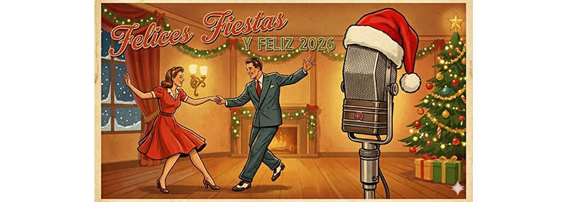 ¡Feliz Navidad y un próspero año nuevo lleno de&nbsp;ritmo!